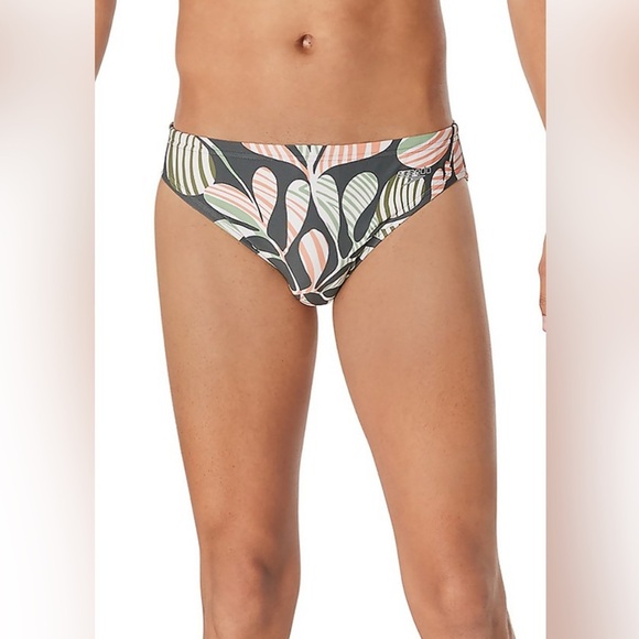 Speedo Men's Performance - Men's Floatable Floral Print Beachstar 2" Brief Gray - Picture 1 of 10